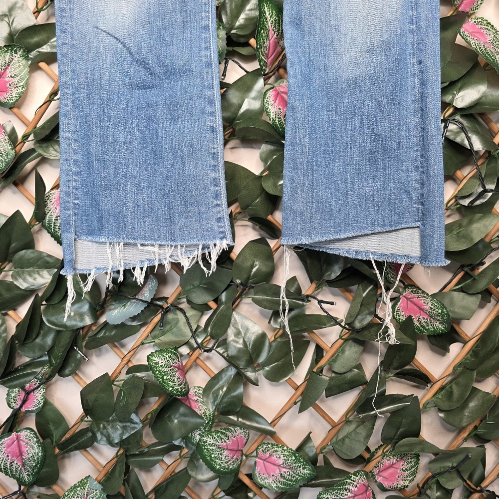 51) MOTHER The Insider Crop Step Fray Sz. 28 - Picture 3 of 10